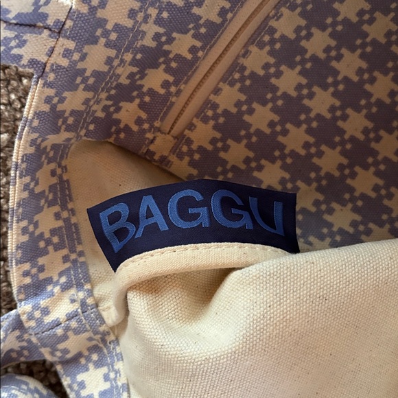 BAGGU Houndstooth Canvas Duck Bag - Picture 7 of 9